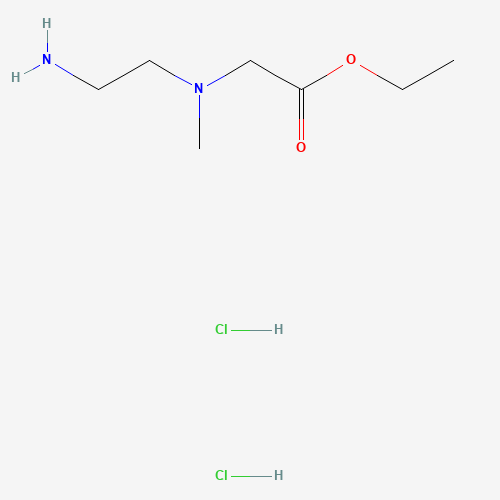 Ethyl N-(2-aminoethyl)-N-methylglycinate dihydrochloride