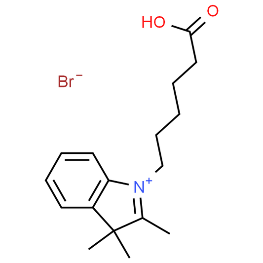 1-(5-Carboxypentyl)-2,3,3-trimethyl-3H-indol-1-ium bromide