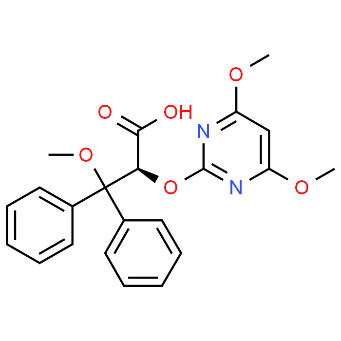 (S)-2-((4,6-Dimethoxypyrimidin-2-yl)oxy)-3-methoxy-3,3-diphenylpropanoic acid