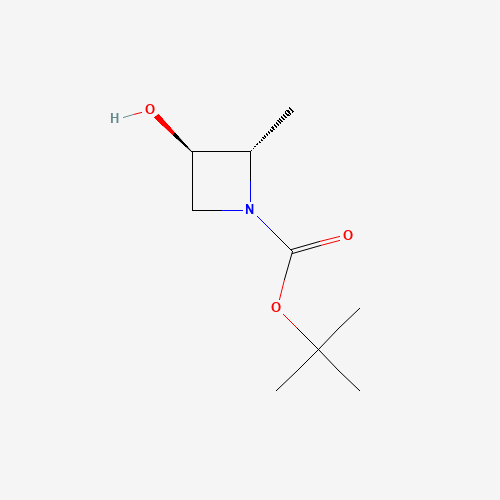 tert-butyl (2S,3R)-3-hydroxy-2-methylazetidine-1-carboxylate