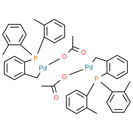 trans-Di-μ-acetatobis[2-[bis(2-methylphenyl)phosphino]benzyl]dipalladium