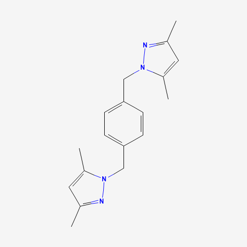 1,4-Bis((3,5-dimethyl-1H-pyrazol-1-yl)methyl)benzene