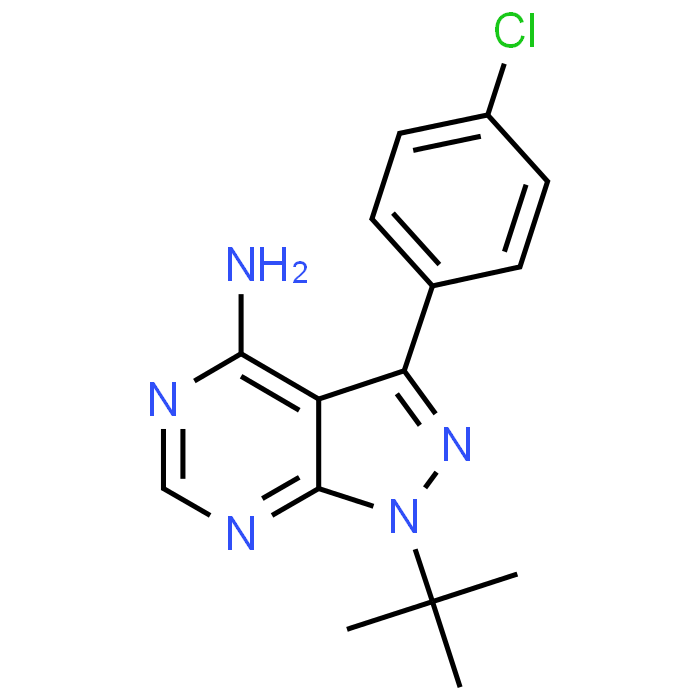 1-(tert-Butyl)-3-(4-chlorophenyl)-1H-pyrazolo[3,4-d]pyrimidin-4-amine