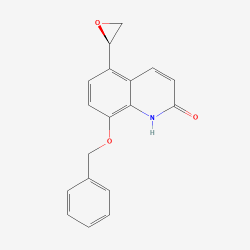 (R)-8-(Benzyloxy)-5-(oxiran-2-yl)quinolin-2(1H)-one