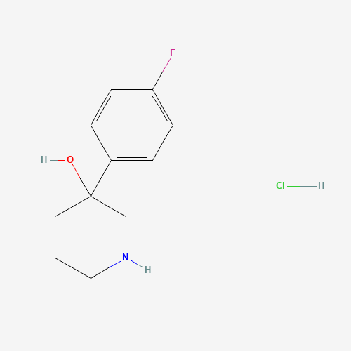 3-(4-Fluorophenyl)piperidin-3-ol hydrochloride