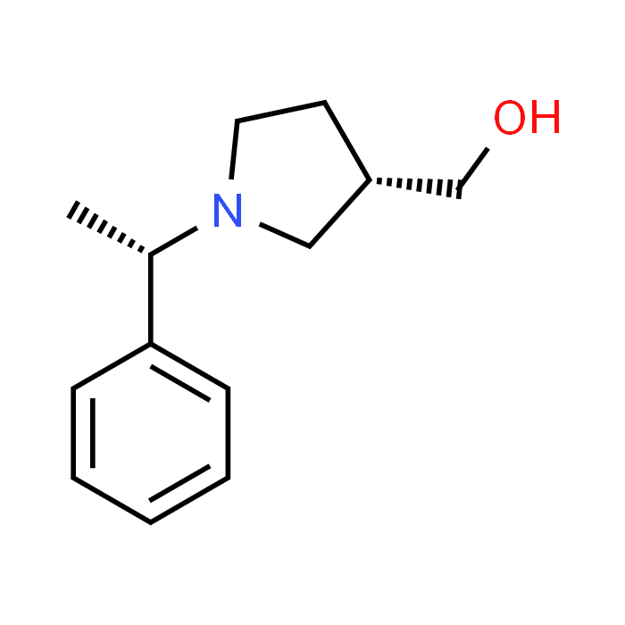 ((S)-1-((S)-1-Phenylethyl)pyrrolidin-3-yl)methanol