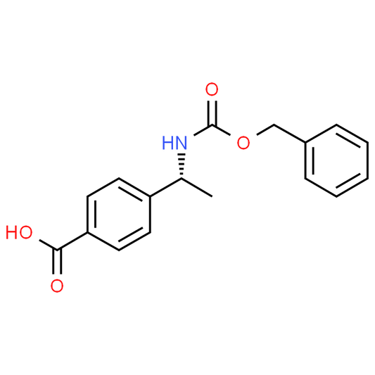 (R)-4-(1-(((Benzyloxy)carbonyl)amino)ethyl)benzoic acid