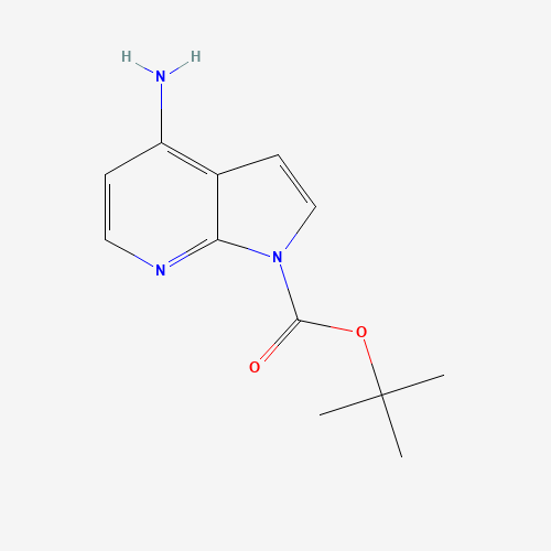 tert-Butyl 4-amino-1H-pyrrolo[2,3-b]pyridine-1-carboxylate