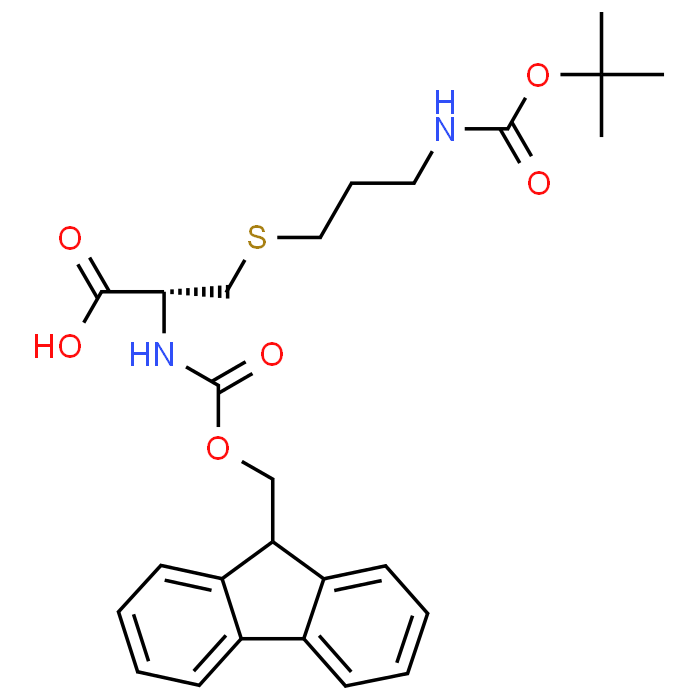 Fmoc-L-Cys(Boc-aminopropyl)-OH