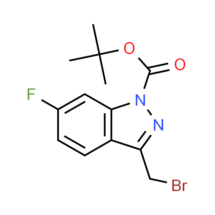 tert-Butyl 3-(bromomethyl)-6-fluoro-1H-indazole-1-carboxylate