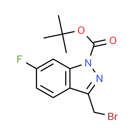tert-Butyl 3-(bromomethyl)-6-fluoro-1H-indazole-1-carboxylate