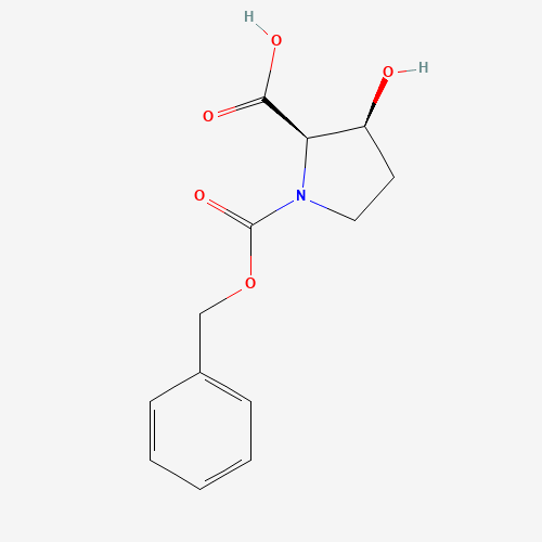 (2R,3S)-1-[(Benzyloxy)carbonyl]-3-hydroxypyrrolidine-2-carboxylic acid