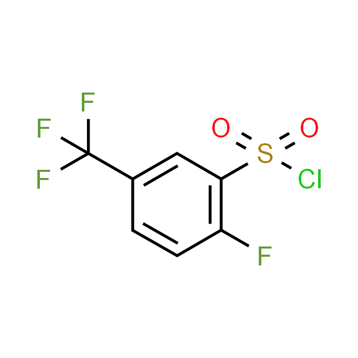 2-Fluoro-5-(trifluoromethyl)benzene-1-sulfonyl chloride