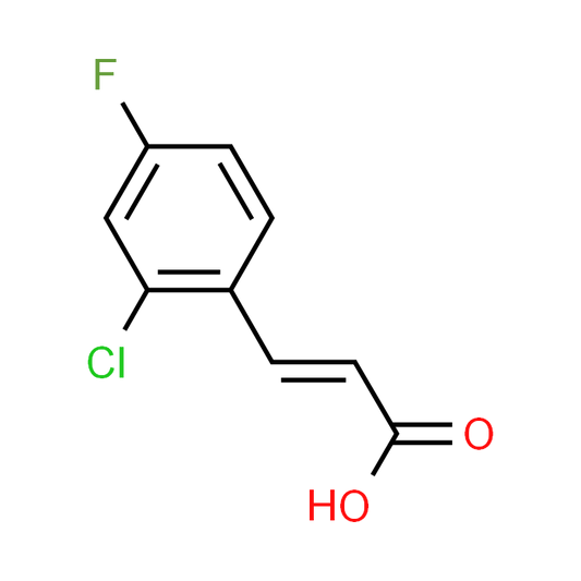 (E)-3-(2-Chloro-4-fluorophenyl)acrylic acid