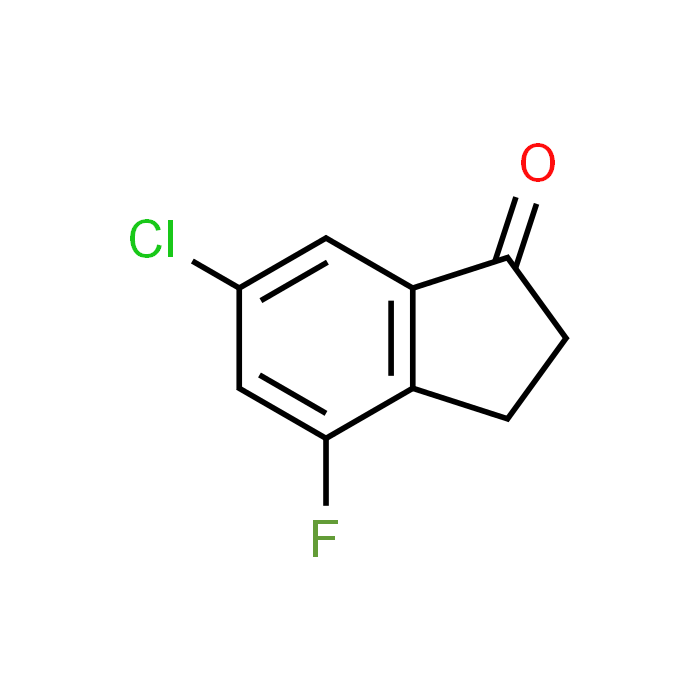 6-Chloro-4-fluoro-2,3-dihydro-1H-inden-1-one