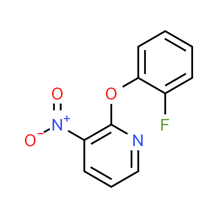 2-(2-Fluorophenoxy)-3-nitropyridine