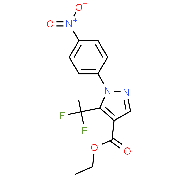 Ethyl 1-(4-nitrophenyl)-5-(trifluoromethyl)-1H-pyrazole-4-carboxylate