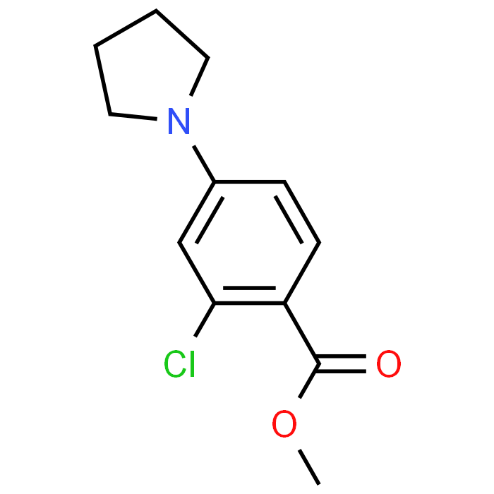 Methyl 2-Chloro-4-(1-pyrrolidinyl)benzoate