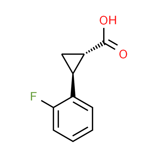 trans-2-(2-Fluorophenyl)cyclopropanecarboxylic acid