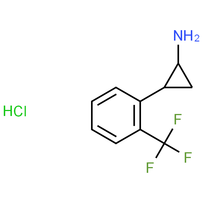 trans-2-(2-(Trifluoromethyl)phenyl)cyclopropanamine hydrochloride