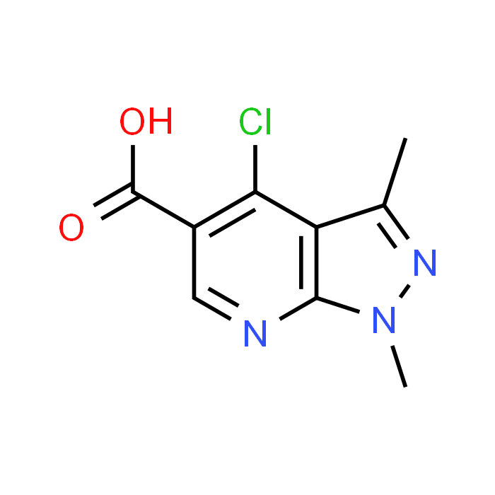 4-Chloro-1,3-dimethyl-1H-pyrazolo[3,4-b]pyridine-5-carboxylic acid