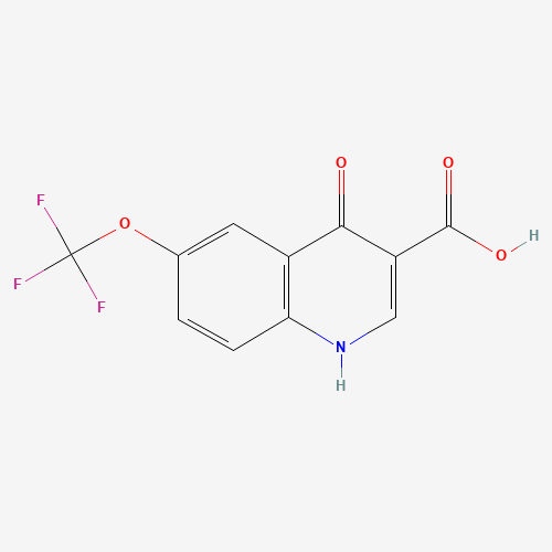4-Hydroxy-6-(trifluoromethoxy)quinoline-3-carboxylic acid