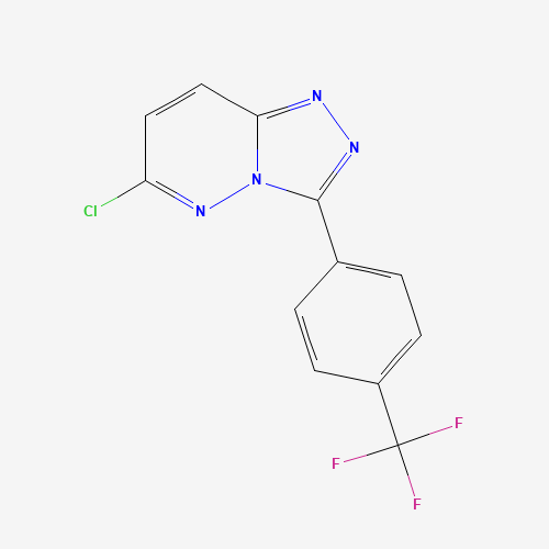 8-Chloro-3-(4-(trifluoromethyl)phenyl)-[1,2,4]triazolo[4,3-b]pyridazine