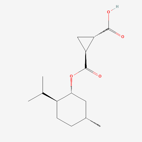 (1S,2S)-2-(((1R,2S,5R)-2-isopropyl-5-methylcyclohexyloxy)carbonyl)cyclopropanecarboxylic acid