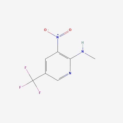 N-Methyl-3-nitro-5-(trifluoromethyl)pyridin-2-amine