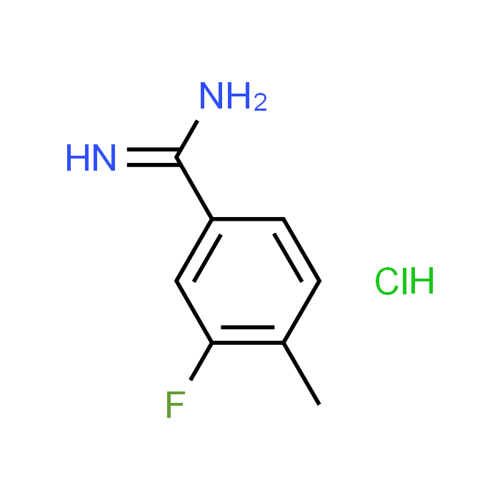 3-Fluoro-4-methylbenzimidamide hydrochloride