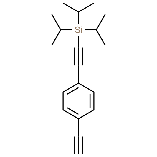 ((4-Ethynylphenyl)ethynyl)triisopropylsilane