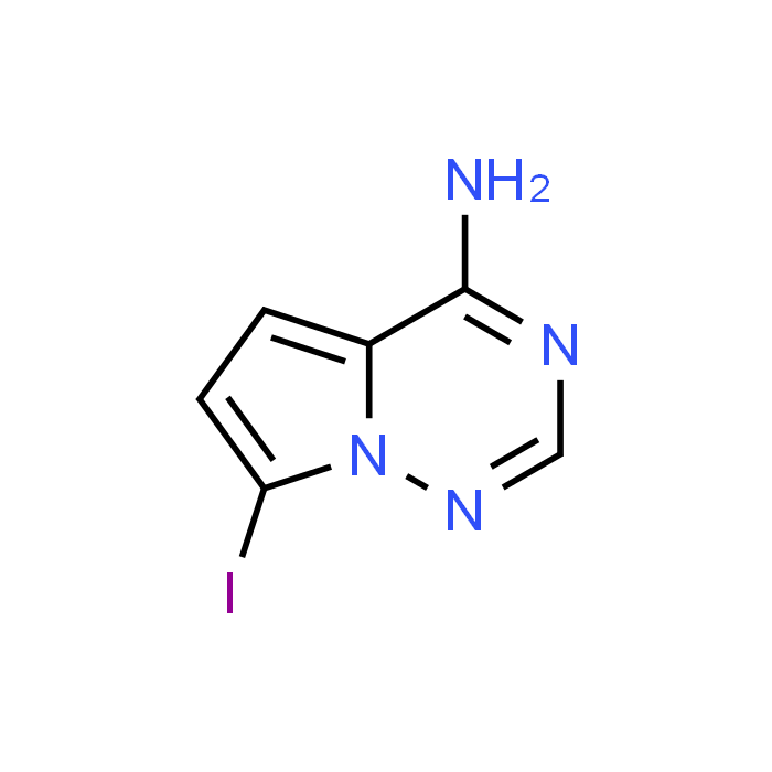 7-Iodopyrrolo[2,1-f][1,2,4]triazin-4-amine