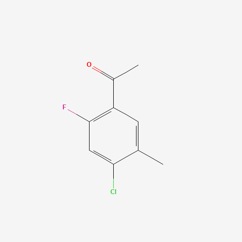 1-(4-Chloro-2-fluoro-5-methylphenyl)-1-ethanone