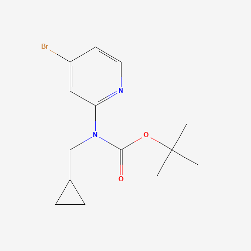 tert-Butyl (4-bromopyridin-2-yl)(cyclopropylmethyl)carbamate