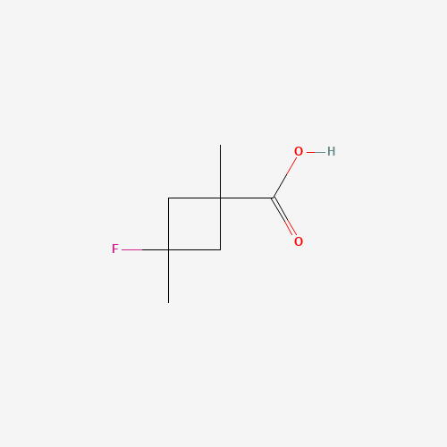 3-fluoro-1,3-dimethylcyclobutane-1-carboxylic acid