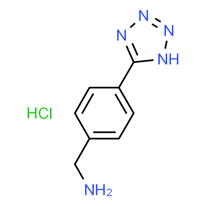 (4-(2H-Tetrazol-5-yl)phenyl)methanamine hydrochloride