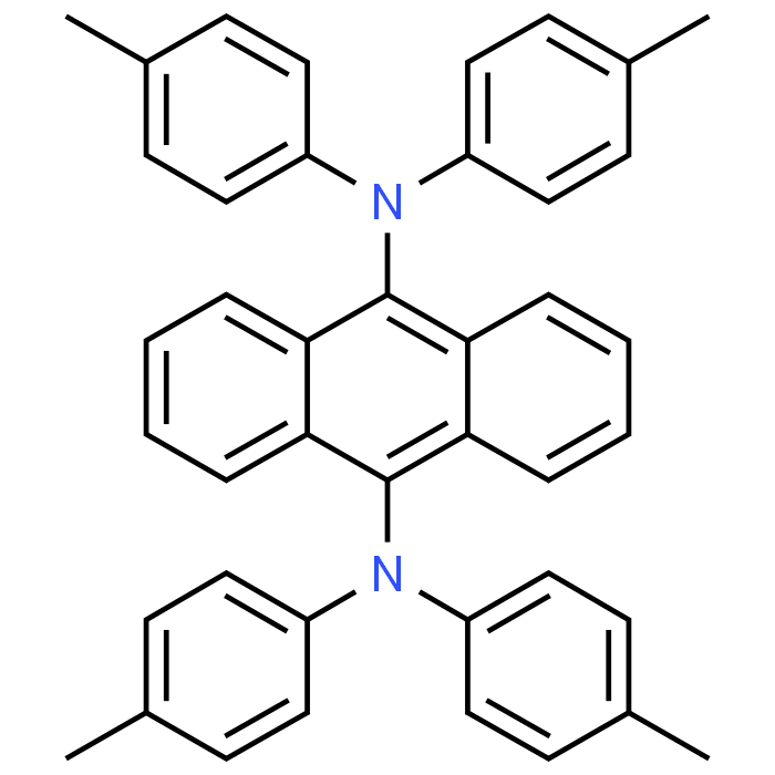 N9,N9,N10,N10-Tetra-p-tolylanthracene-9,10-diamine