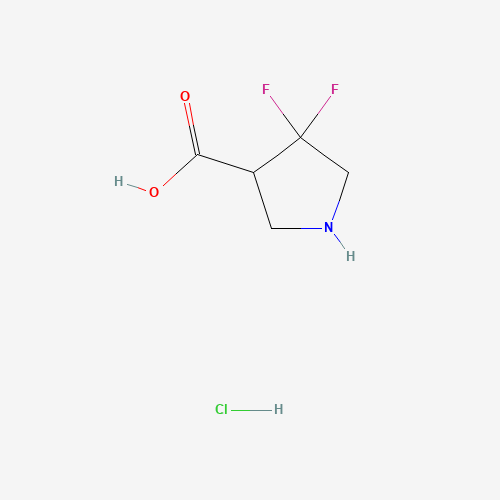 4,4-Difluoropyrrolidine-3-carboxylic acid hydrochloride