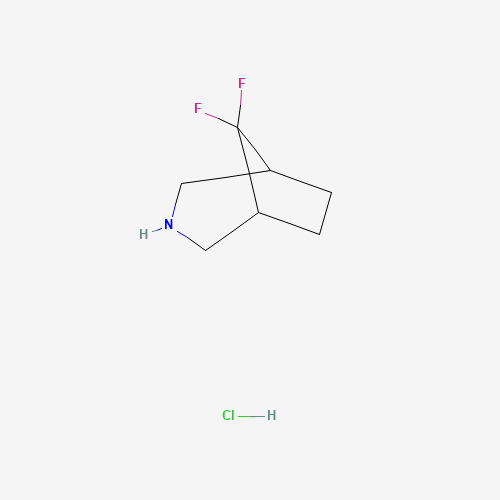 8,8-Difluoro-3-azabicyclo[3.2.1]octane hydrochloride