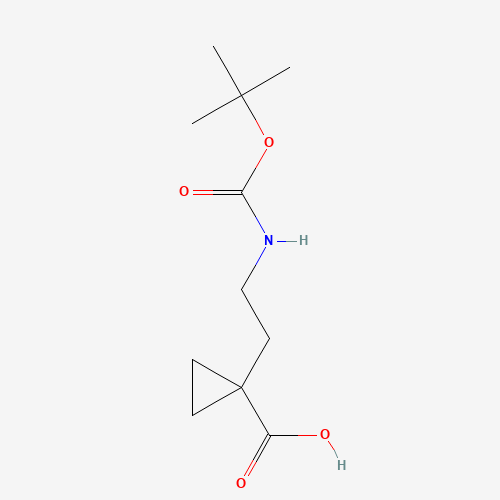 1‐(2‐{[(tert‐butoxy)carbonyl]amino}ethyl)cyclopropane‐1‐carboxylic acid