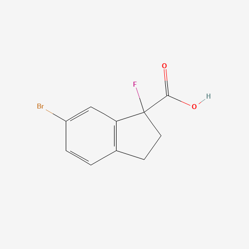 6-Bromo-1-fluoro-2,3-dihydro-1H-indene-1-carboxylic acid