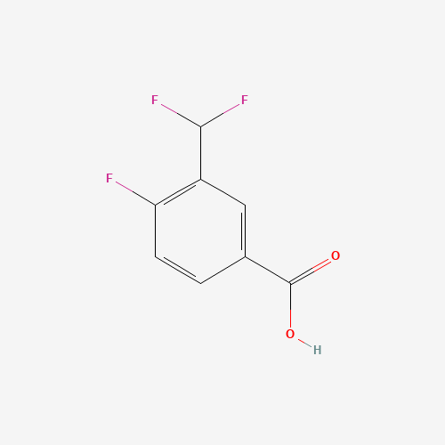 3-(Difluoromethyl)-4-fluorobenzoic acid