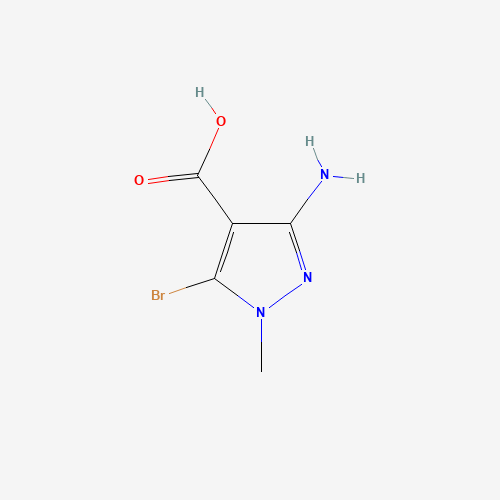 3-Amino-5-bromo-1-methyl-1H-pyrazole-4-carboxylic acid