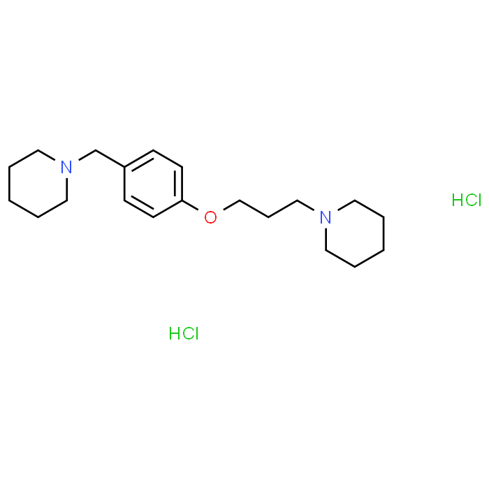 1-(4-(3-(Piperidin-1-yl)propoxy)benzyl)piperidine dihydrochloride