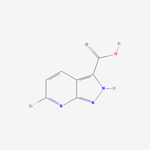 6-bromo-1H-pyrazolo[3,4-b]pyridine-3-carboxylic acid