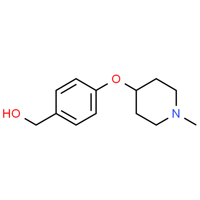 (4-((1-Methylpiperidin-4-yl)oxy)phenyl)methanol