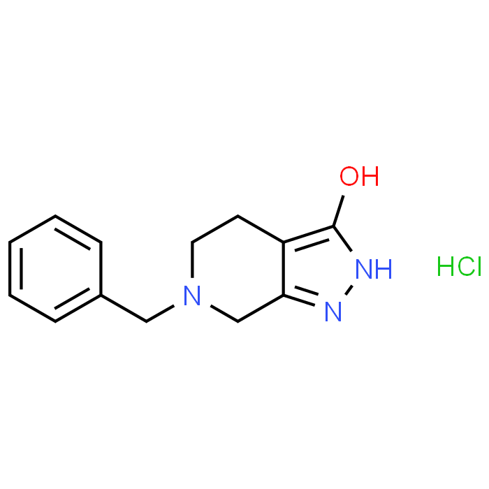 6-Benzyl-1,2,4,5,6,7-hexahydro-3H-pyrazolo[3,4-c]pyridin-3-one hydrochloride