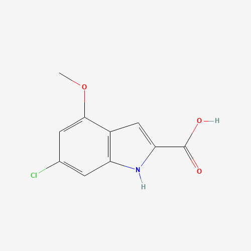 6-Chloro-4-methoxy-1H-indole-2-carboxylic acid