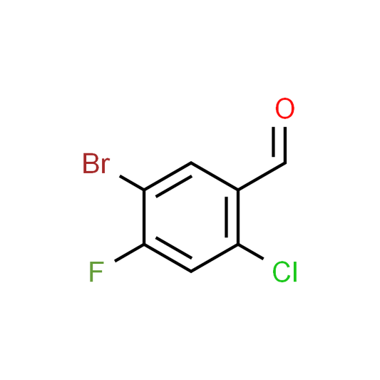 5-Bromo-2-chloro-4-fluorobenzaldehyde
