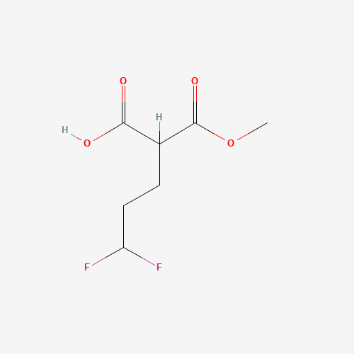 5,5-Difluoro-2-(methoxycarbonyl)pentanoic acid